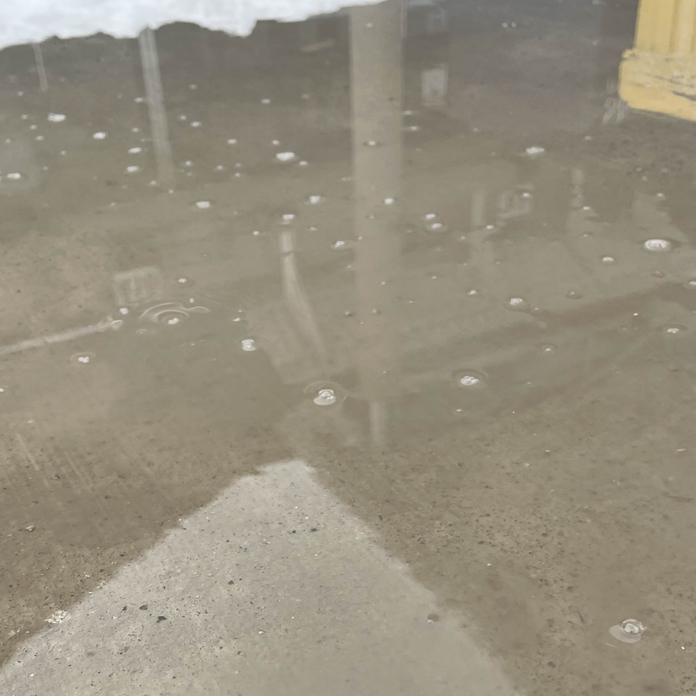 This puddle was in my way during my walk to class. So I exploited it for my process work. I like this sound because it can be applied to different contexts, like a fish flopping.