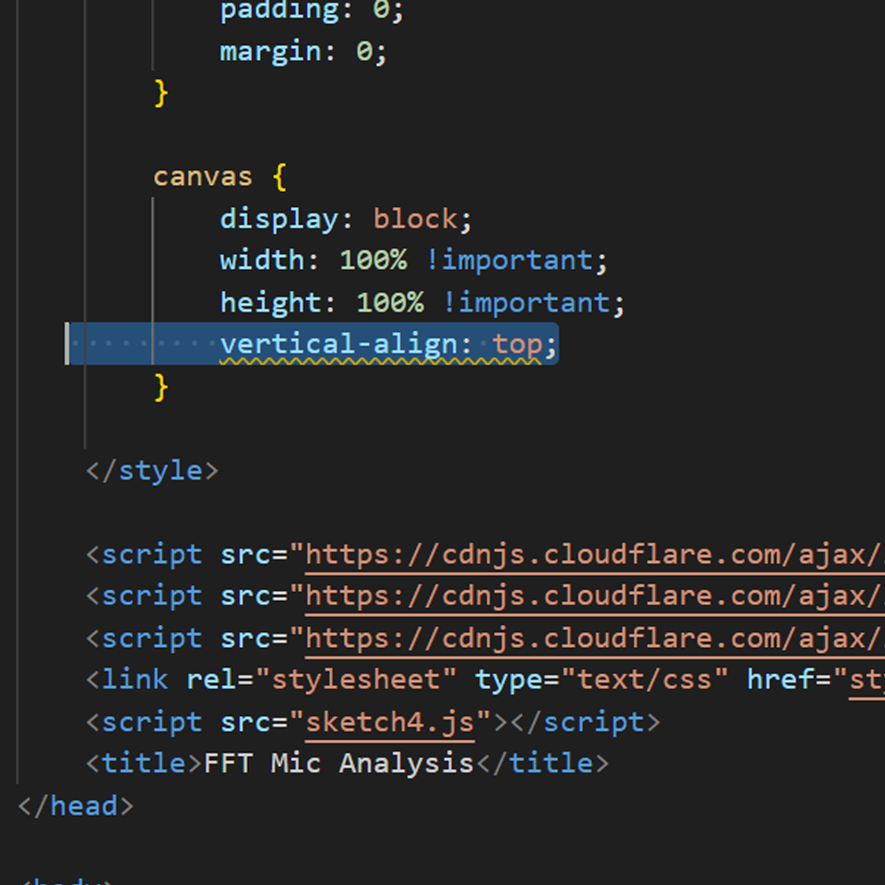 Another thing I did with this shape code was change some of the alignment.