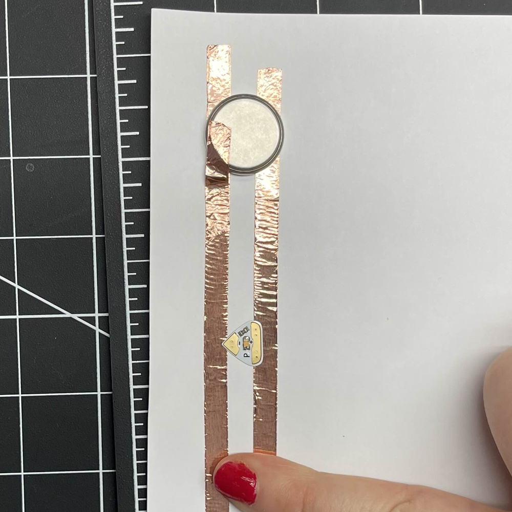 I thought that by adding my finger to the circuit it would magically work. It did not. 